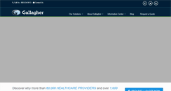 Desktop Screenshot of gallaghermalpractice.com