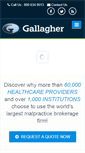 Mobile Screenshot of gallaghermalpractice.com